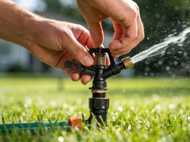 system nawadniania ogrodu